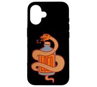 Tequila Mezcal Serpent Dia De Los Muertos Jour des Morts Coque pour iPhone 16