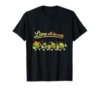 Tequila Party Crew Parade Graphic Lime All The Way T-Shirt
