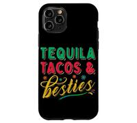 Tequila Tacos and Best Friends Mexican Besties Cinco De Mayo Coque pour iPhone 11 Pro