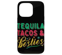 Tequila Tacos and Best Friends Mexican Besties Cinco De Mayo Coque pour iPhone 13 Pro