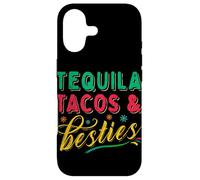 Tequila Tacos and Best Friends Mexican Besties Cinco De Mayo Coque pour iPhone 17