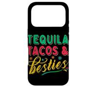 Tequila Tacos and Best Friends Mexican Besties Cinco De Mayo Coque pour iPhone 17 Pro