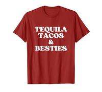 Tequila Tacos and Besties Shirt Y2K Funny Cinco De Mayo T-Shirt