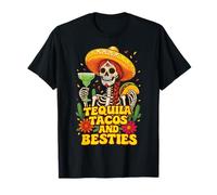 Tequila Tacos And Besties T-Shirt