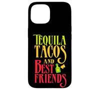 Tequila Tacos et Meilleurs Amis Taco Mardi Coque pour iPhone 15