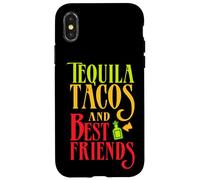 Tequila Tacos et Meilleurs Amis Taco Mardi Coque pour iPhone X/XS