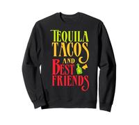 Tequila Tacos et Meilleurs Amis Taco Mardi Sweatshirt
