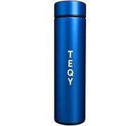 TEQY Bouteille Isotherme Thermos 500ml avec Affichage LED de Température, Bleu