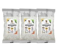 TER'2FRUITS LOT DE 3 PAQUETS DE NOIX DE COCO RAPEE, 3 x 200g