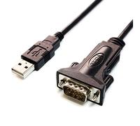 Tera Grand - Câble adaptateur USB 2.0 vers série RS232 DB9 de 3 m - Prend en charge Windows 11, 10, 8, 7, Vista, XP, 2000, 98, Linux et Mac - Construit avec chipset FTDI et vis moletées