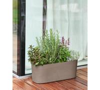 TERA Jardinière 'Paros', largeur: 500 mm, black