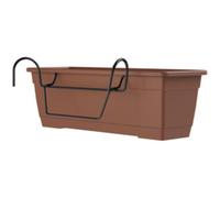 TERA Kit de jardinière 'Birka', support inclus, terracotta