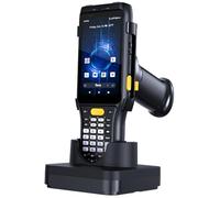 Tera Lecteur de Codes-Barres Android PDA : Lecteur de Codes-Barres Android 11 avec Support de Charge et poignée Pistolet Qualcomm CPU Zebra SE4710 Lecteur de Codes-Barres pour WMS modèle P161
