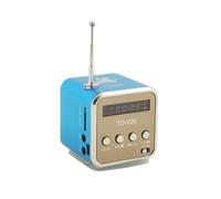 Tera® Mini Enceinte portable/ Haut-parleur numérique avec la fonction FM Radio slot de Carte SD / TF/ USB pour Smartphone, PC, MP...