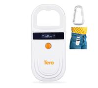 Tera Porte Adresse pour Animaux Lecteur de Puce pour Animaux Scanner RFID Portable Animal puce ID Scanner avec écran OLED Rechargeable avec Boucle D