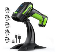 Tera Pro 2025 Scanner de Codes-Barres entièrement innovant avec réglage NFC Affichage de la Batterie 5 Supports ID 1D 2D QR 3 en 1 Fonctionne avec Bluetooth 2.4G sans Fil USB Filaire Compatible avec