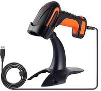 Tera Pro 8100Y Lecteur de Codes-Barres QR 1D 2D QR avec câble et Support Robuste résistant aux Chocs à la poussière Heavy Duty Utilisation Mains Libres pour entrepôt Maison bibliothèque Windows Mac