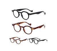 TERAISE Retro Classic Round Reading Glasses, Lunettes pour lire,