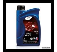 TERAM LOISIRS 1 Litre Huile Moto ELF Moto 4 Race 10W-60 MA2 API SL - Haute Performance Neuf France