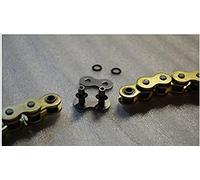 TERAM LOISIRS Attache Rapide Or à Riveter Compatible pour Chaine Pas 530 + Joints Toriques ORing Neuf France