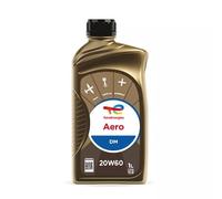 TERAM LOISIRS Huile Aéronautique TOTAL AERO DM 20W60 Bidon 1 Litre NEUF