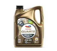 TERAM LOISIRS Huile Automobile TOTAL QUARTZ INEO XTRA FIRST 0 W 20/5 Litres (PSA B712010) NEUF FRANCE