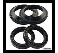 TERAM LOISIRS Joints Spy de Fourche + Cache Poussière Compatible Yamaha R1 R6 2000 à 2010 43x55x11 / SPI Neuf France