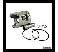 TERAM LOISIRS/Piston + Segments + Axe + Circlips Compatible pour Yamaha 125 DTR TDR TZR + KTM Duke 125 LC2 en Diamètre de 56.4