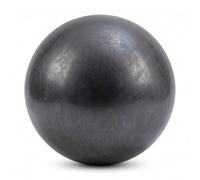 teramico Boule décorative de Jardin émaillée - Bleu, Vert, Anthracite, Turquoise, céladon - Très Haute qualité résistante au Gel et aux intempéries - en grès (20 cm, Anthracite)