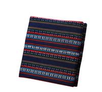 Teramila Style Ethnique Coton Lin Tissu Hôtel Bar Nappe Oreiller Canapé Couverture Textile Patchwork Rideau Matériaux Décoratifs - Type [Mzf-Dm03]-50cm X 75cm