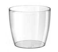 Pot Teraplast - Transparent - 22 x 20 cm - Plastique PVC injecté