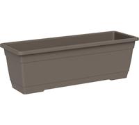 TeraPlast™ Jardinière BIRKA sable umbra rectangulaire 60 cm - plastique