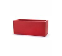 Teraplast Schio Caisse de Fleurs Rouge Cardinal 100 cm