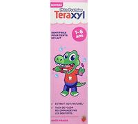 Teraxyl Mon Premier Fraise Goût Bébé Dents Dentifrice, 50 ml