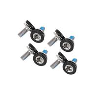 TerchPilet Lot de 8 boulons de fixation hexagonaux de 8 mm pour bras de manivelle avec capuchons - Vis de pédalier sans capuchon pour VTT et vélos de route - Compatible avec FSA, Suntour, Prowheel et