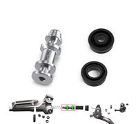 TerchPilet RT123-1 TC4 Kit de reconstruction de piston de levier de frein en titane poli CNC avec joints pour guide SRAM RSC/leviers de frein ultimes