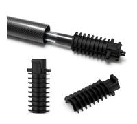 TerchPilet Support de tige de selle DI2 en caoutchouc anti-desserrage compatible avec batterie Shimano BT-DN300 Di2, 2 tailles pour tige de selle ronde de 20 à 29 mm de diamètre intérieur