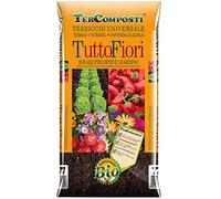 TERCOMPOSTI tuttofiori terreau Universel DE 70 litres pour Potager et Jardin