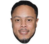 Terell Thomas (Beard) Big Head. Masque plus grand que nature.