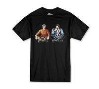 Terence Hill Bud Spencer T-shirt pour homme avec inscription en allemand "Zwei wie Pech und Schwefel" Wir lassen Bier und Würstchen entscheiden (Noir), Noir , L