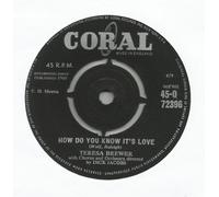 TERESA BREWER - how do you know it's love 45 rpm single