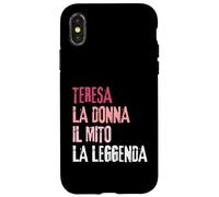 Teresa La Donna Il Mito La Leggenda Festa di Compleanno Coque pour iPhone X/XS