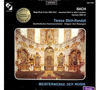 Teresa Stich-Randall - Bach: Magnificat D-dur BWV 243; Jauchzet Gott in allen Landen, Kantate BWV 51 - SMLP-5001 - Vinyl LP