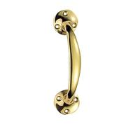 TERF® 1 poignée de porte robuste de style victorien en en laiton avec vis de fixation pour placard de cuisine, placard, tiroir, poignée - 175 mm