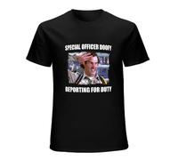 TERICK BIKERY Special Officer Doofy Gift Tee for Men Women Short Sleeve T-Shirt Black M