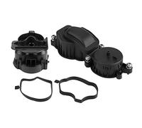 Terisass Filtre Séparateur d'Huile Déshuileur, Séparateur de soupape, Reniflard D'Huile De Reniflard D'Huile Adapté pour E46 E60 E61 E65 E66 X3 11127799225