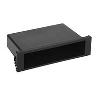 Terisass Kit de Tableau de Bord stéréo DIN Unique Kit d'installation de Radio de Poche boîte de Rangement Radio stéréo de Voiture Organisateur intérieur pour Cruze