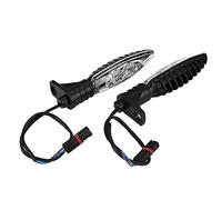 Terisass Lampe Clignotante LED Avant pour Moto R1200GS ADV 2014-2017, 12V Clignotants de Scooter (1 Paire) + Clignotant LED Homologué S1000R