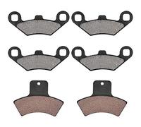 Terisass Plaquettes De Frein Moto 6 Pcs Fer Moto Avant, Remplacement Pour Sportsman 500 4x4 1998-2002, Organique