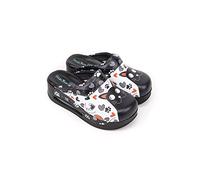 Terlik Sabo Air ST367 Max Sabots Mules Chaussons Chaussures en Cuir, Femme, Chat Noir, EU 41